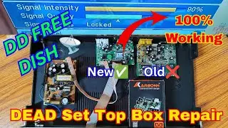 Set Top Box चालू नहीं हो रहा हैं | Free Dish Setup Box Repair | DD Free Dish Card Repair