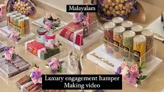 Luxury engagement hammer making video/ malayalam / kraft area