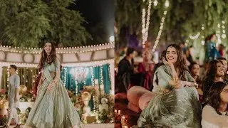 Pakistani actress Meerub Ali's brother mehndi ✨️ #trending #Meerubali #haniaamir #pakistaniwedding