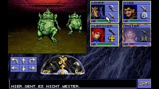 Eye of the Beholder Level 3 & Special Quest Extraaufgabe Gameplay deutsch PC DOS