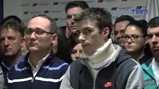 RTVP: Napadnuti odbornik SNS Ivan Te&scaron;ić : Pretio mi je nerođenim detetom i zgrabio me za gu&scaron;u