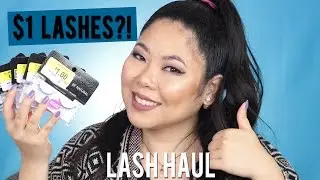 $1 LASHES? Salon Perfect & Ardell Lash Sale Haul | MakeupANNimal