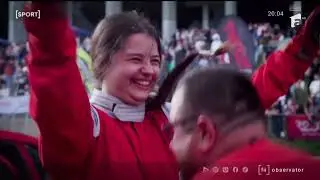 Natalia Iocsak i-a învins pe toţi băieţii la drift şi e dependentă de telefonul ei mobil
