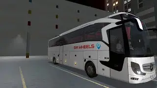 Epic Night Bus Journey 🌙 | Travego 16 SHD Luxury Coach Drive | Bus Simulator Ultimate