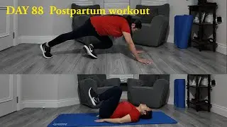Day 88 Postpartum Workout Challenge | Stronger Core, Fat Loss & Energy Boost