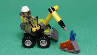 LEGO CITY - VOLCANO JACKHAMMER POLYBAG, 30350 / ЛЕГО СИТИ - БУРИЛЬНАЯ МАШИНА, 30350.