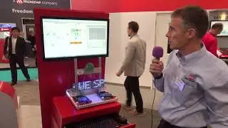 Microchip demonstrates a flexible motion control platform at electronica