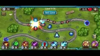 Level 11 of Tower Defense Galaxy Legend Game short video | @Kidilaska gaming video | #Kidilaska