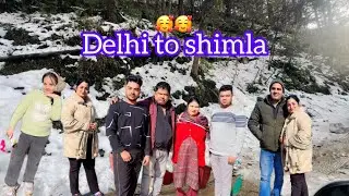 Delhi to Shimla trip 🥰🥰 #familyvlog #lifestylevlog ❤️🌺