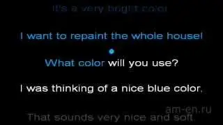 Housing: A Nice Blue Color (English conversation)