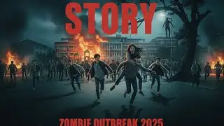 Zombie school survival | Horror zombie, action, thriller movie explain in hindi.