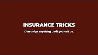 Don't Talk to an Insurance Company Until You Talk to an Attorney 10BTV