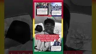 Man explained why the inflation in Ghana is going down maybe good or bad 🇬🇭🙌👈