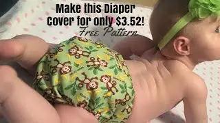 DIY Cloth Diaper Cover Tutorial