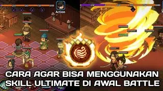 Cara menggunakan skill ultimate di awal battle - hero's adventure Indonesia
