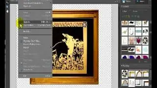 How To Using Photoshop To Add A Frame or Logo To Your Pictures