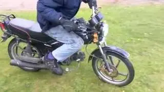 Дрифт на мопеде Wonjan WJ72cc