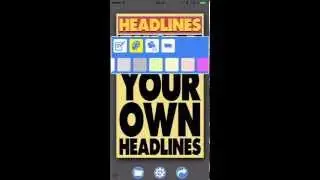 Create your own Headlines with amazing results! Tutorial for The Headlines app.