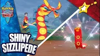 [LIVE!] SHINY SIZZLIPEDE after 851 Murder Method Encounters + EVOLUTION to SHINY CENTISKORCH! (SWSH)
