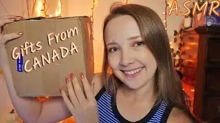 ASMR Gift Box From CANADA (w/ @ReganASMR )