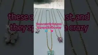 Украшения с бабочками, от которых вы будете в восторге 🦋✨ | Доступные модные ожерелья