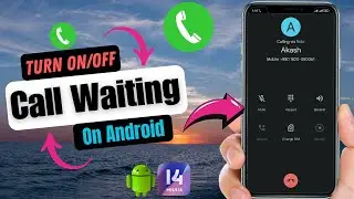 How to Turn On/Off Call Waiting on Android Phone | Activate Call Waiting