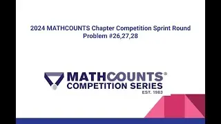 2024 MATHCOUNTS Chapter Sprint #26,27 & 28