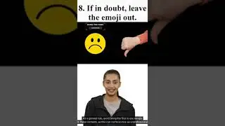 Is Your Emoji Usage Costing You Professional Credibility? (Remote Work Etiquette)   #shorts