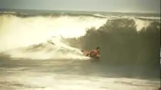 Bodyboard à Afu, Paea, Tahiti