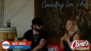 Nate Smith Interview at Country in the Park 2025!