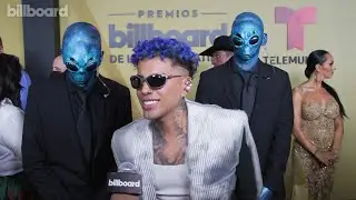 Rauw Alejandro On Alien Entourage, New Music, Giving Back to Puerto Rico & More | BBLMAs 2022