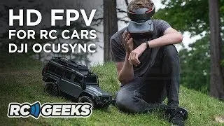 HD FPV for RC Cars - DJI Ocusync & Goggles Racing Edition