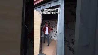 Temporary Container Home &mdash; Fast, Practical, Mobile Living