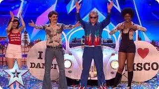All the way from SAN FRAN-DISCO It&rsquo;s DJ Murray Mint! | Auditions | BGT 2018