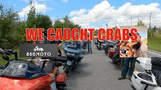 All You Can Eat Crab Legs ... Ride to Food! #motorcycle #bikelife #biker #grouprides