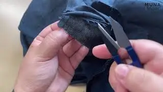 2-piece collar application for Tarawi Shirt
