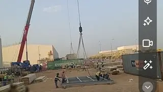 Naizi788 is live!Morning Work at Neom Green Hydro Project CCC & KNG |Crane Lifting &Heavy Operations