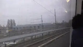 Metrorit Langs Nieuwe Kleiweg Rotterdam in 2019