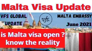 Malta Visa Update | Malta Embassy Update | Vfs Malta Update  Malta Visa is Malta visa open vfs malta