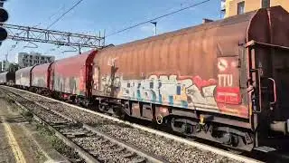 DB CARGO E191-016- CARRI .PIANALI DI FERRO- MI STAZIONE LAMBRATE
