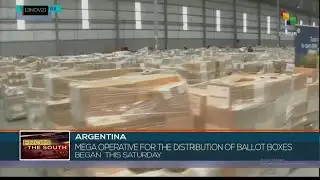 Argentina: Distribution of electoral material begins