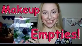 What's In My Bin? Current Makeup Empties