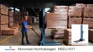 HanseLifter Monomast Hochhubwagen MSDJ-1017