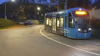 Sweden, Stockholm, tram ride from Waldemarsudde to T-Centralen