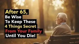 4 секрета, которыми никогда не следует делиться с семьей после 65 лет ради спокойной жизни. Я дей...