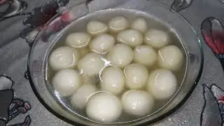 Mini Rasgulla | Soft Sponge Rasgulla | Home made Paneer Rasgulla