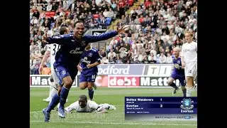 Bolton Wanderers vs Everton 2007/08
