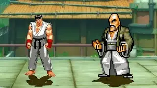 Ryu Vs. Edajima Heihachi - Peerless Style