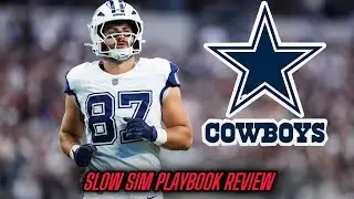 The Dallas Cowboys Offensive Playbook - A Slow Simulation Review