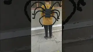SPIDER COSTUME DIY 🕸🕷#creativity #art #activities #artistic #artistic #cooking #creator